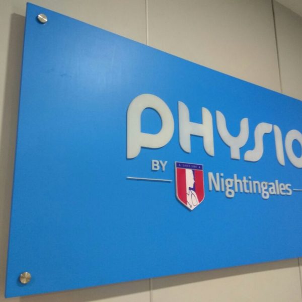 Acrylic Lazer cut with Vinyl