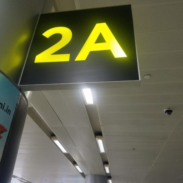 Aluminium LED Radium Signage