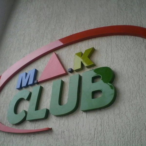 Powder Coated SS letters